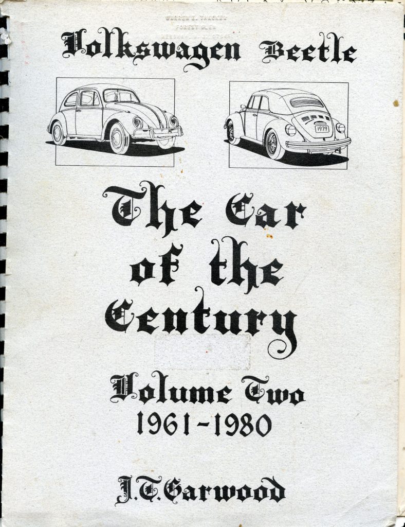 Volkswagen Beetle The Car of the Century Volume Two 1961