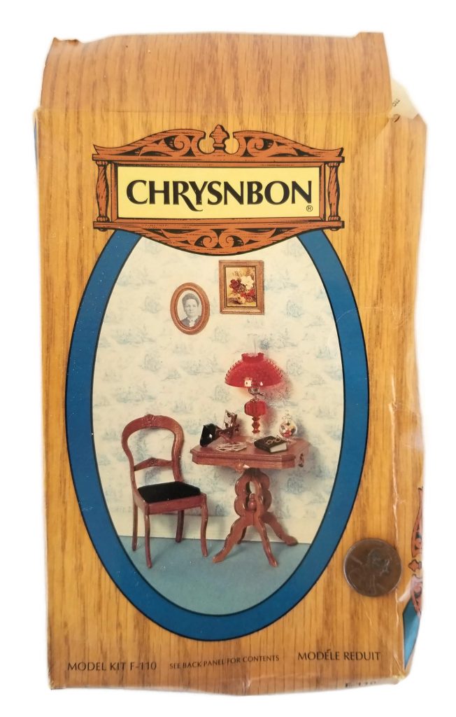 Chrysnbon Furniture Kit F-110 Victorian Table Chair Frames